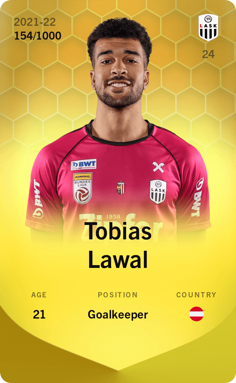 Tobias Lawal 2021-22 • Limited 154/1000