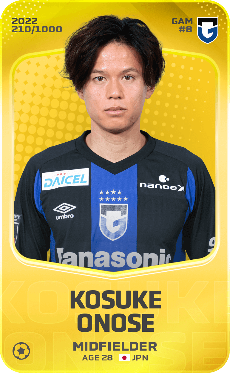 Kosuke Onose 2022-23 • Limited 210/1000