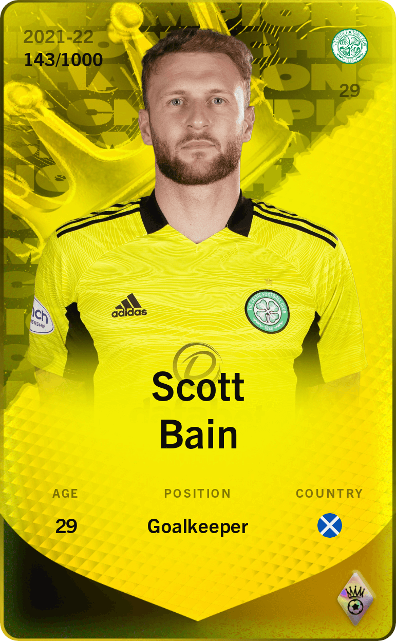 Scott Bain 2021-22 • Limited 143/1000