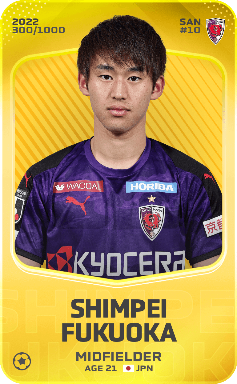 Shimpei Fukuoka 2022-23 • Limited 300/1000