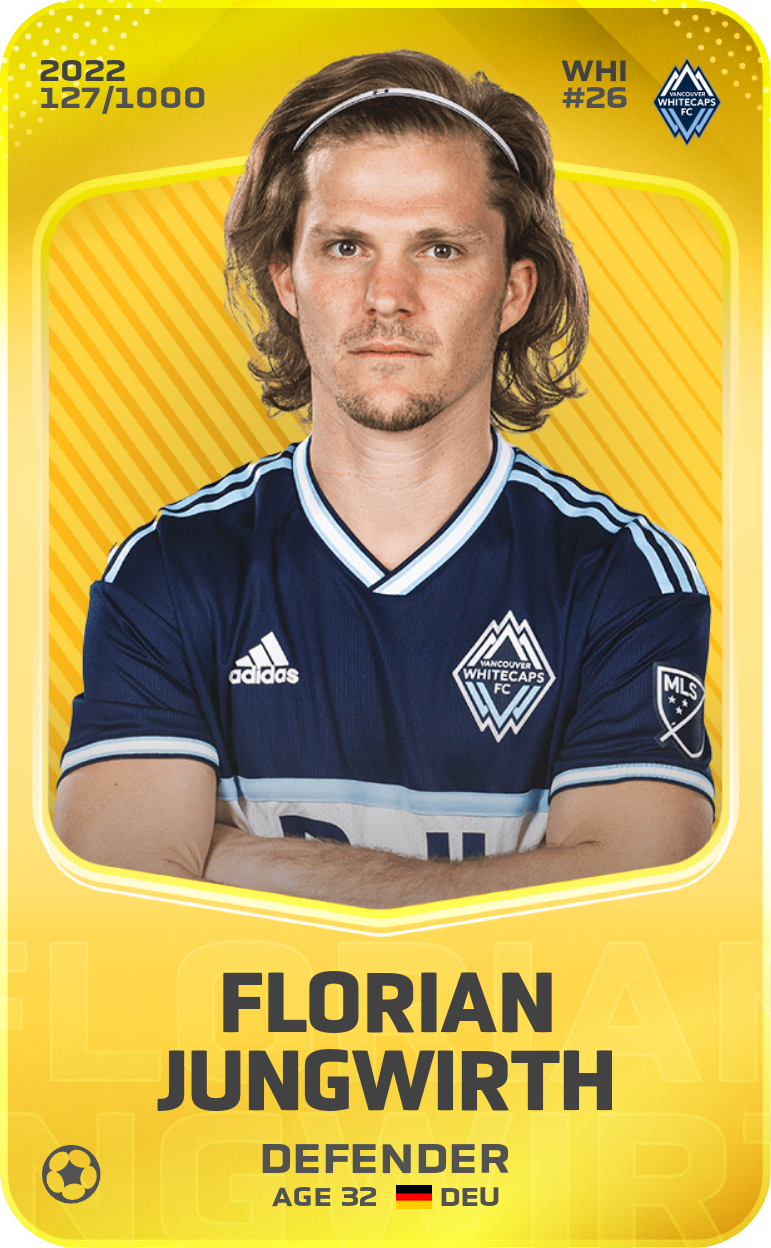 Sorare - Sorare Official - Florian Jungwirth 2022-23 • Limited 127/1000 - NFT # 43077445682940076070997894849879121411546922600067164247232703773288823994425