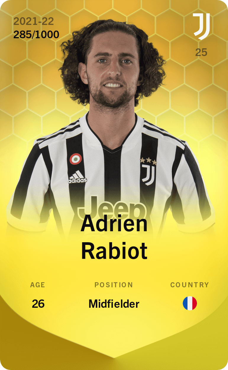Adrien Rabiot 2021-22 • Limited 285/1000