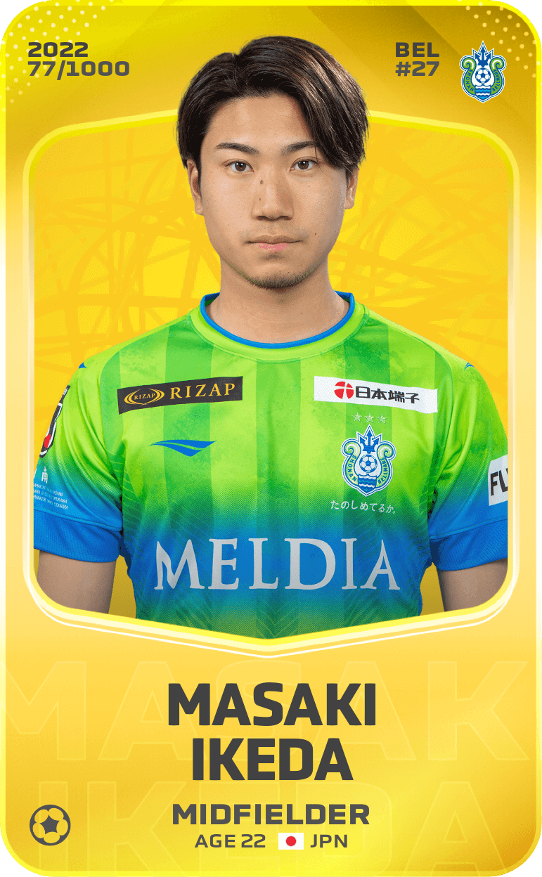 Masaki Ikeda 2022-23 • Limited 77/1000
