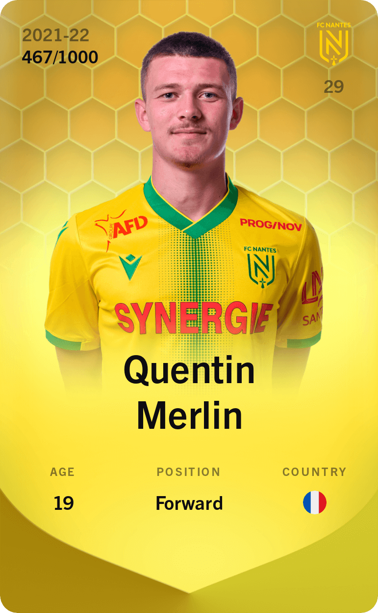 Quentin Merlin 2021-22 • Limited 467/1000