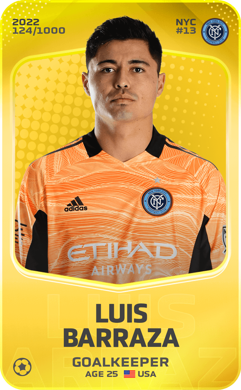 Luis Barraza 2022-23 • Limited 124/1000