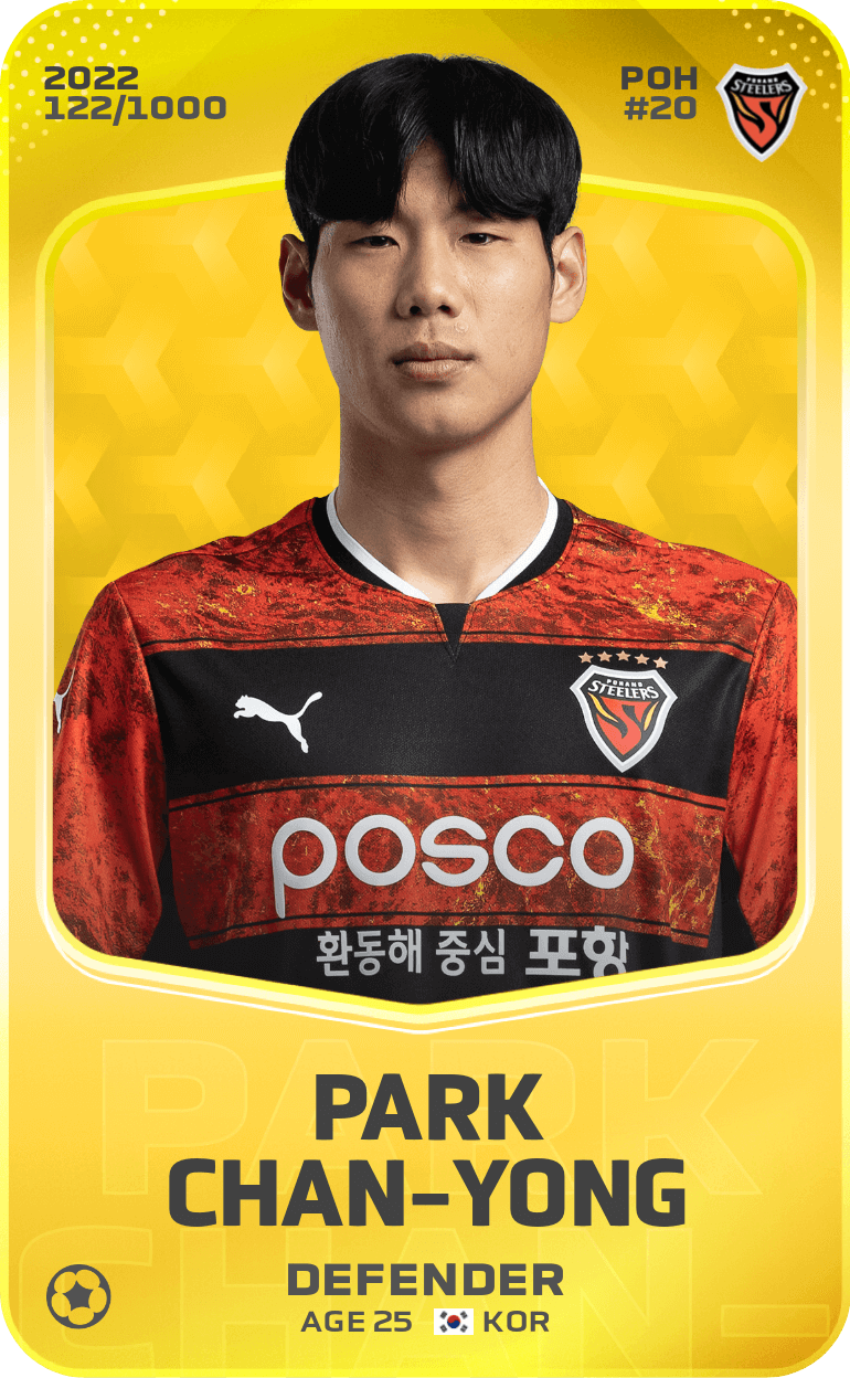 Park Chan-Yong 2022-23 • Limited 122/1000