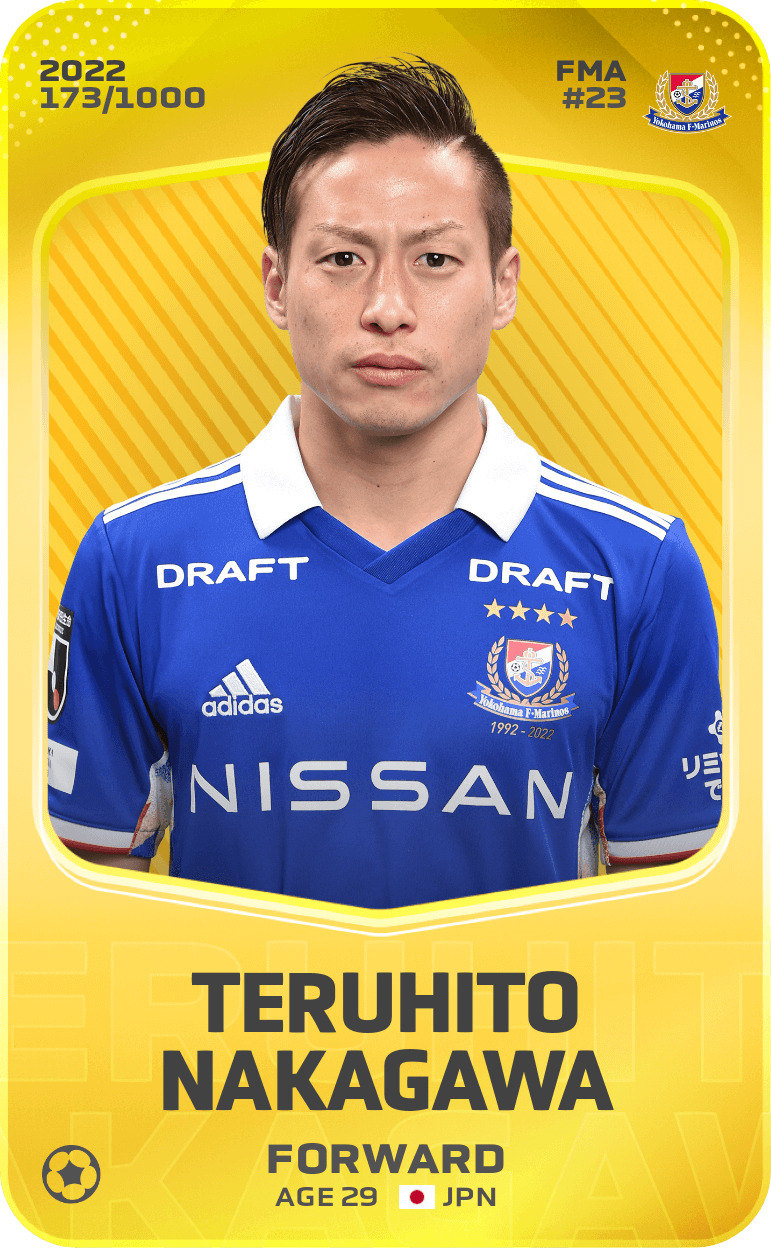 Teruhito Nakagawa 2022-23 • Limited 173/1000