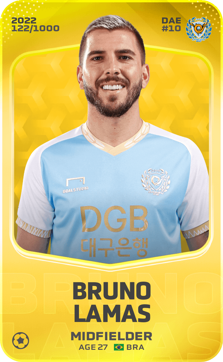 Bruno Lamas 2022-23 • Limited 122/1000
