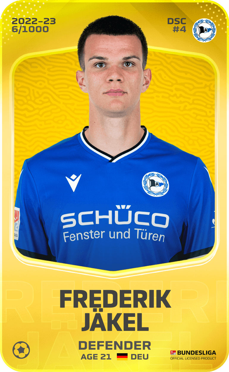 Frederik Jäkel 2022-23 • Limited 6/1000