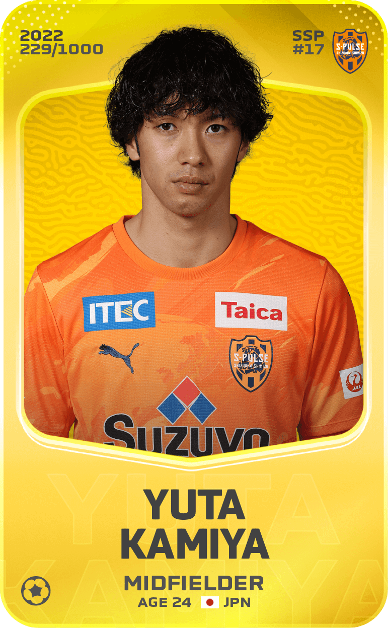 Yuta Kamiya 2022-23 • Limited 229/1000