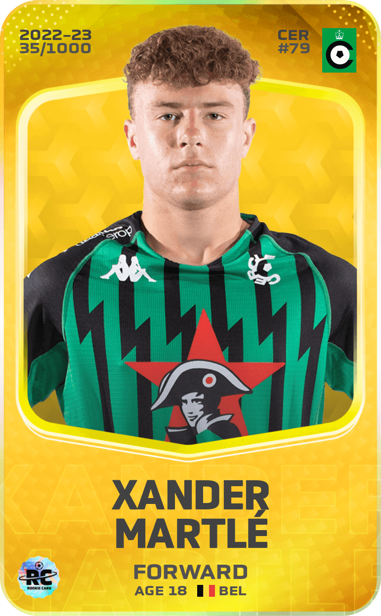 Xander Martlé 2022-23 • Limited 35/1000