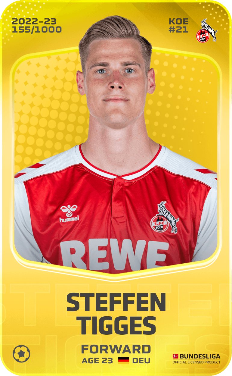 Steffen Tigges 2022-23 • Limited 155/1000