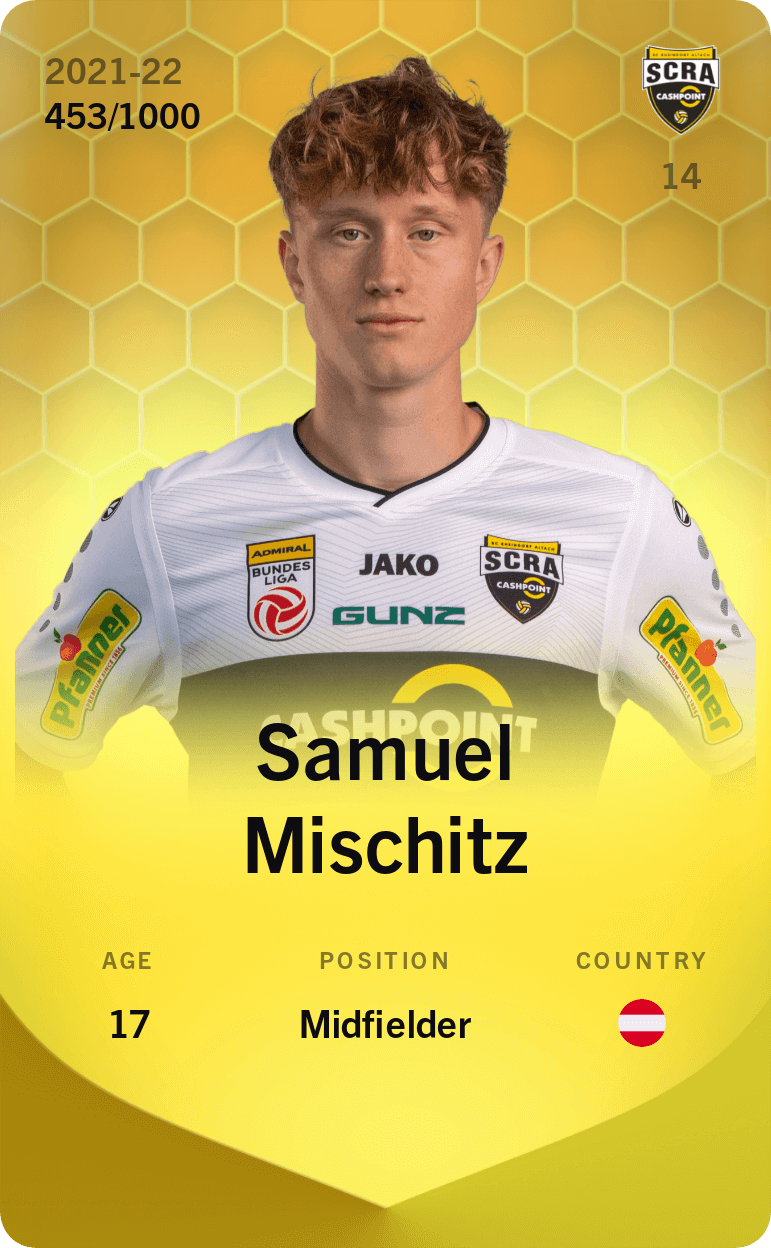 Samuel Mischitz 2021-22 • Limited 453/1000