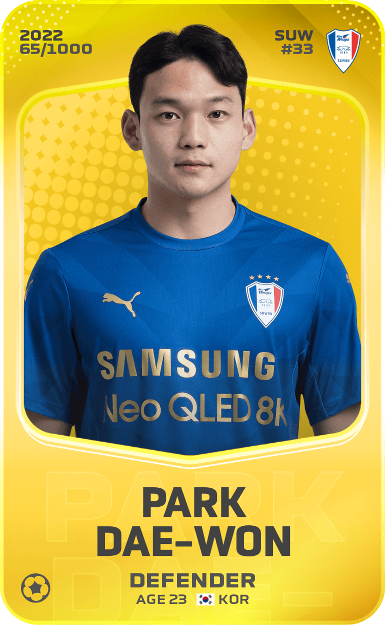 Park Dae-Won 2022-23 • Limited 65/1000