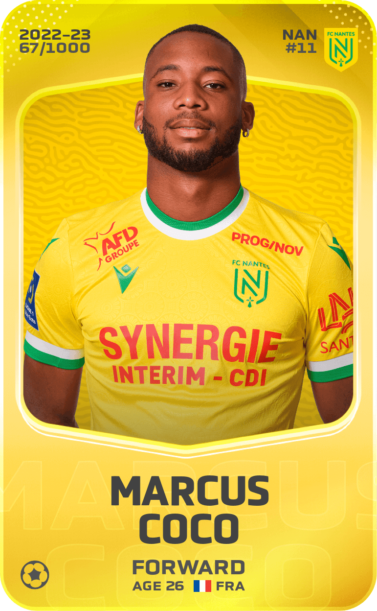 Marcus Coco 2022-23 • Limited 67/1000