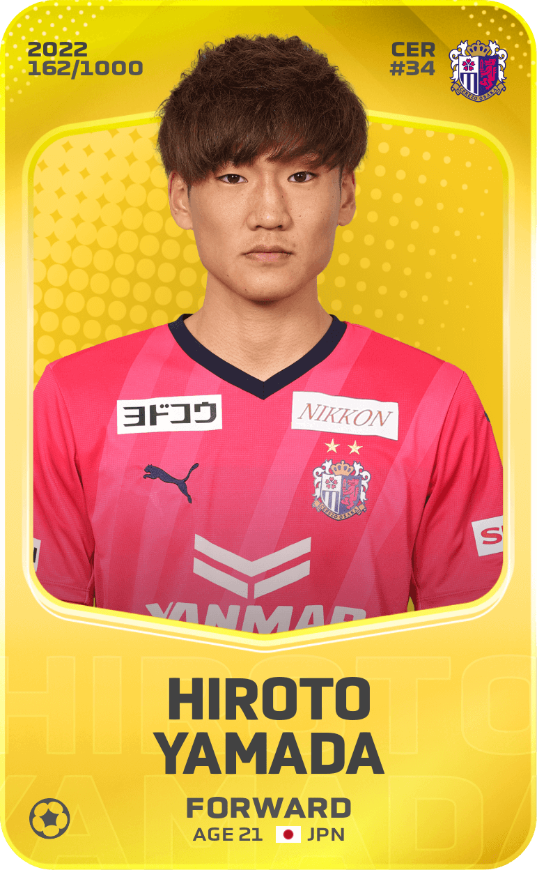 Hiroto Yamada 2022-23 • Limited 162/1000