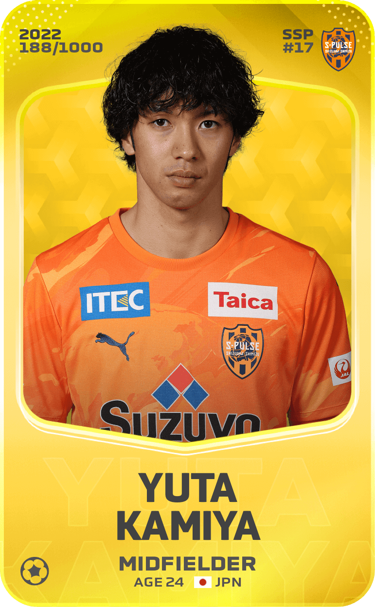 Yuta Kamiya 2022-23 • Limited 188/1000