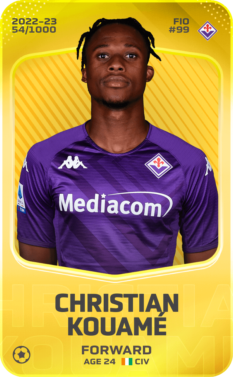 Christian Kouamé 2022-23 • Limited 54/1000