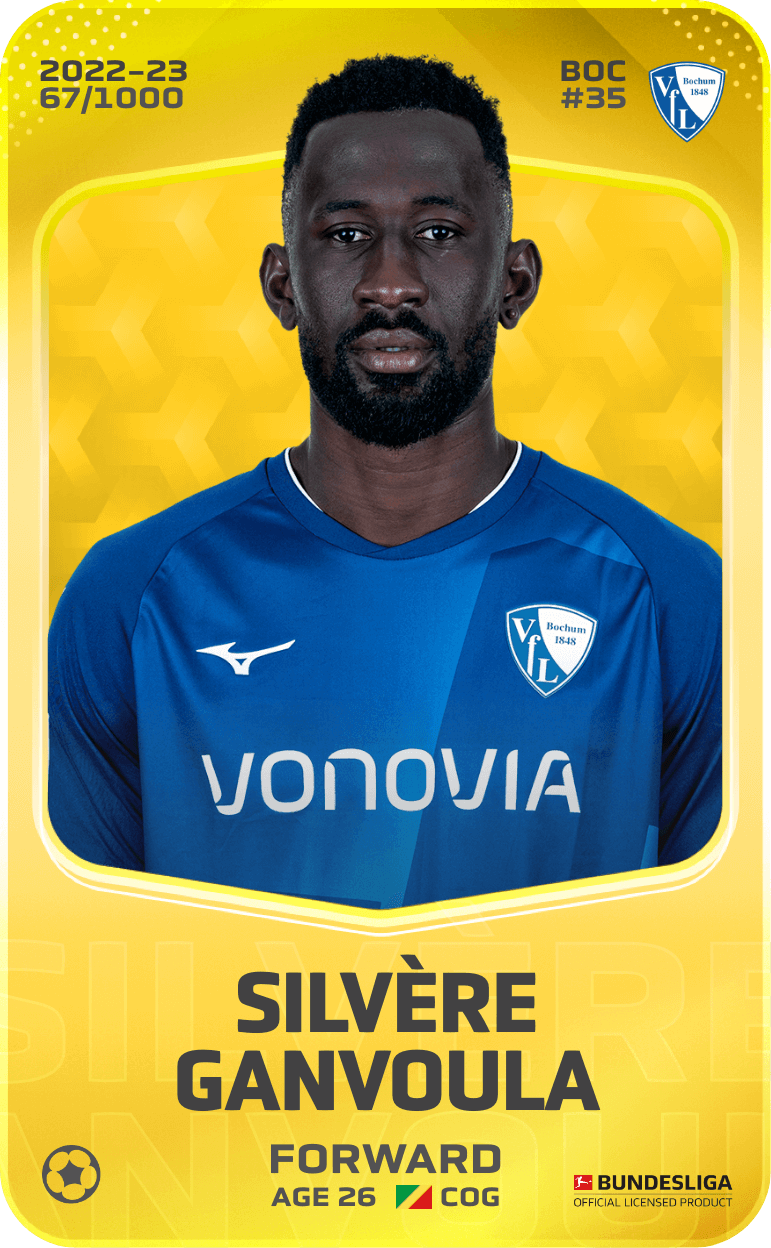 Silvère Ganvoula 2022-23 • Limited 67/1000
