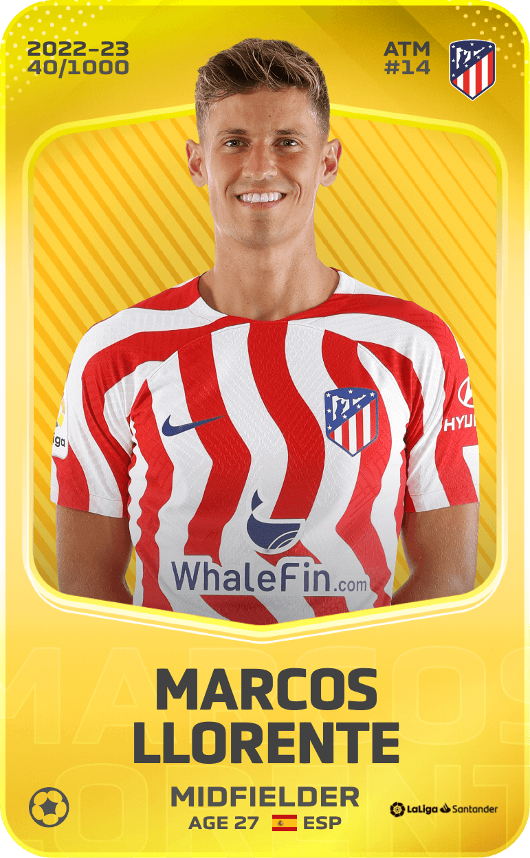 Marcos Llorente 2022-23 • Limited 40/1000