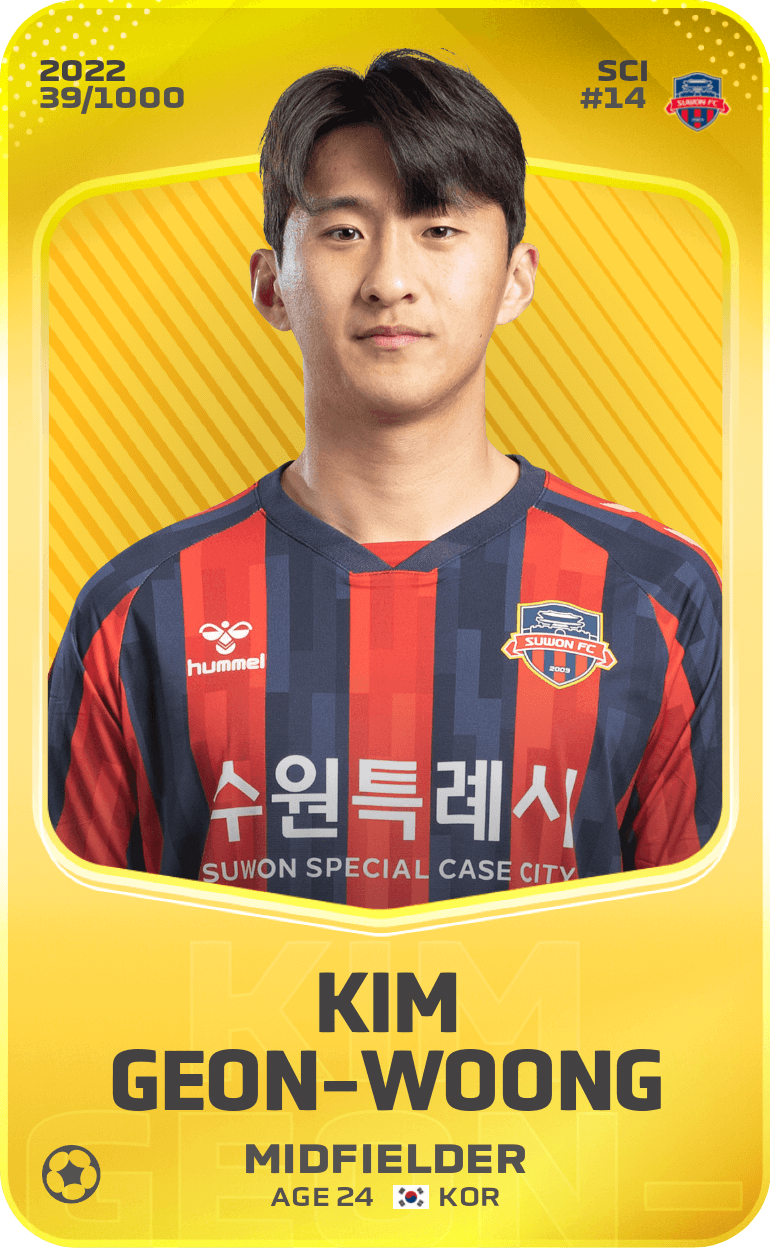 Kim Geon-Woong 2022-23 • Limited 39/1000