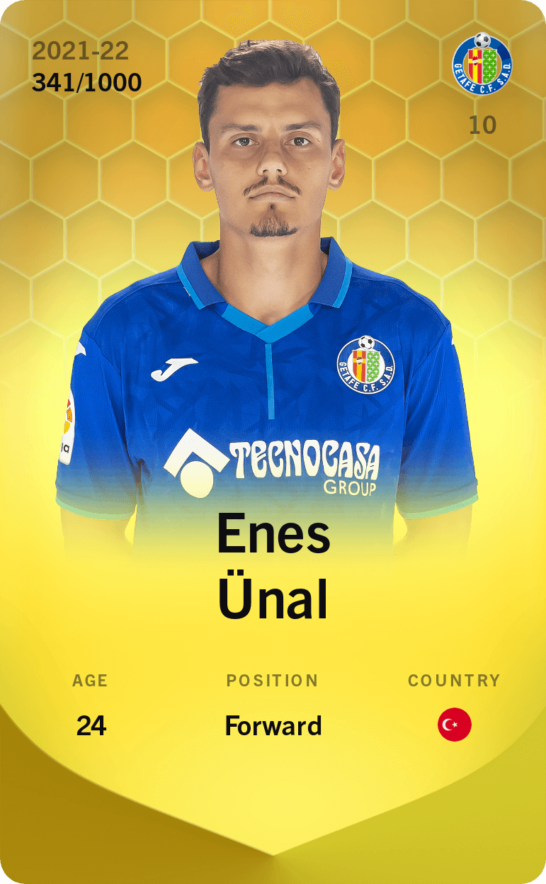 Enes Ünal 2021-22 • Limited 341/1000