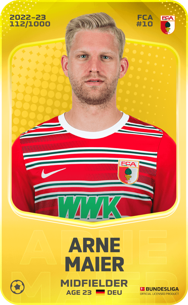 Arne Maier 2022-23 • Limited 112/1000