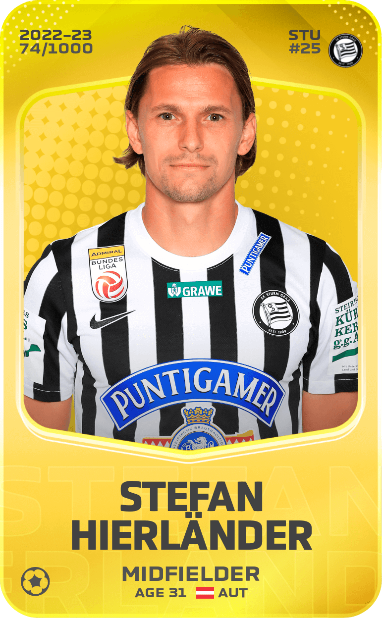 Stefan Hierländer 2022-23 • Limited 74/1000