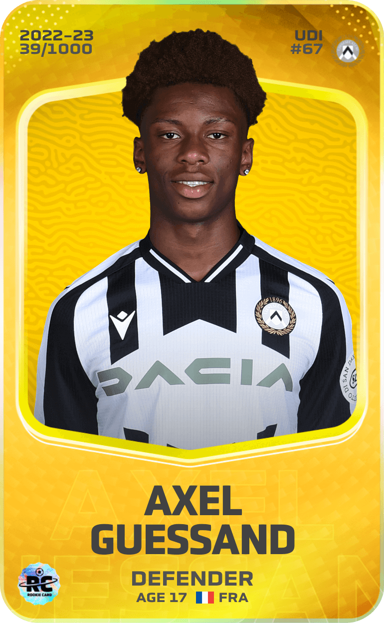 Axel Guessand 2022-23 • Limited 39/1000
