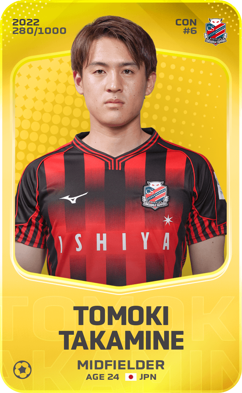 Tomoki Takamine 2022-23 • Limited 280/1000