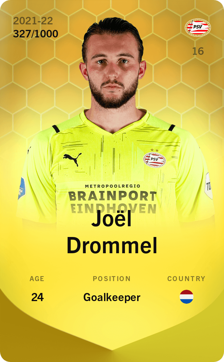 Joël Drommel 2021-22 • Limited 327/1000