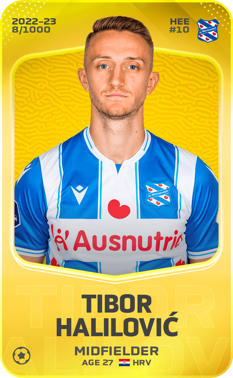Tibor Halilović 2022-23 • Limited 8/1000