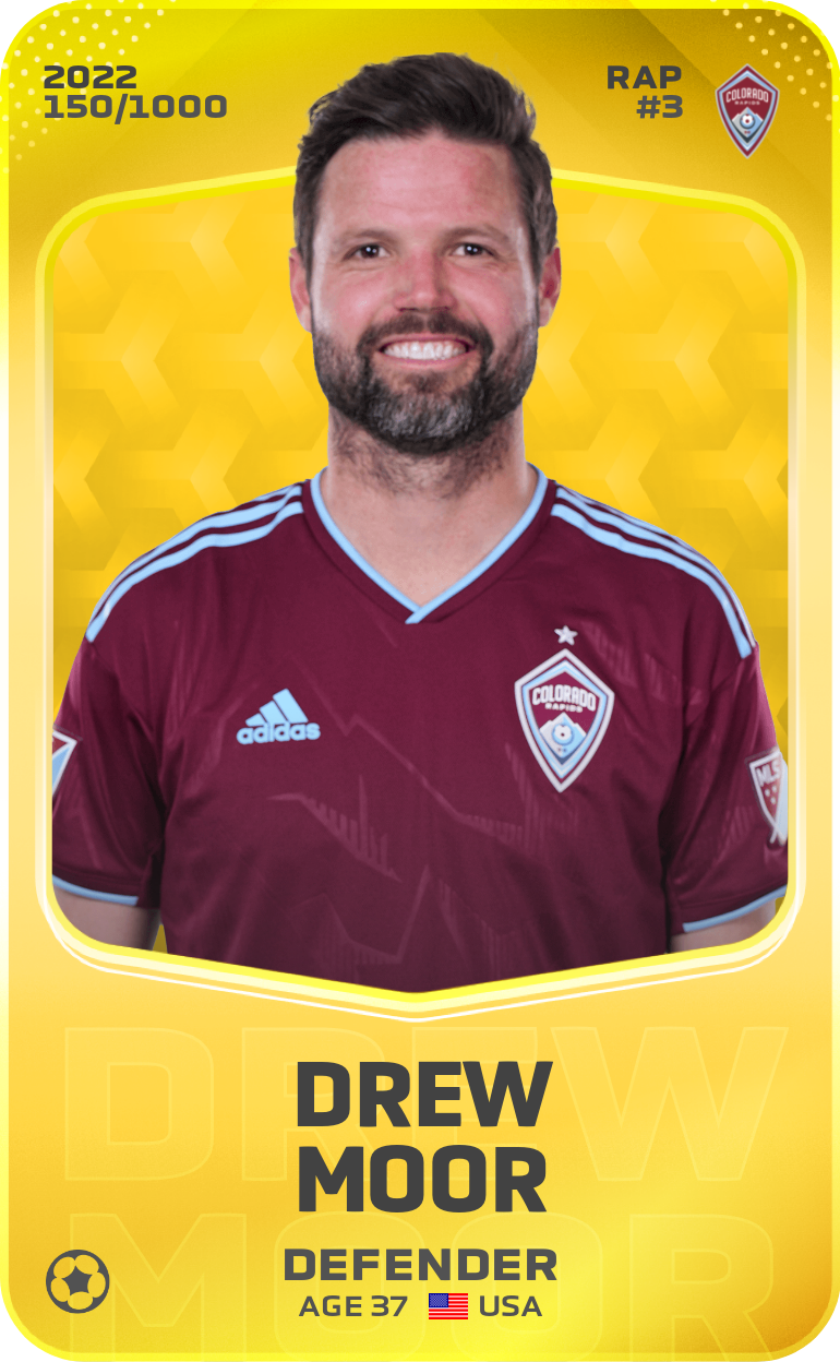 Sorare - Sorare Official - Drew Moor 2022-23 • Limited 150/1000 - NFT # 48956902464265886004284992705623701427056357982141253191802481903498400337058