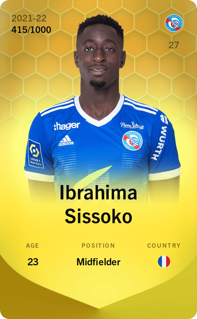 Ibrahima Sissoko 2021-22 • Limited 415/1000