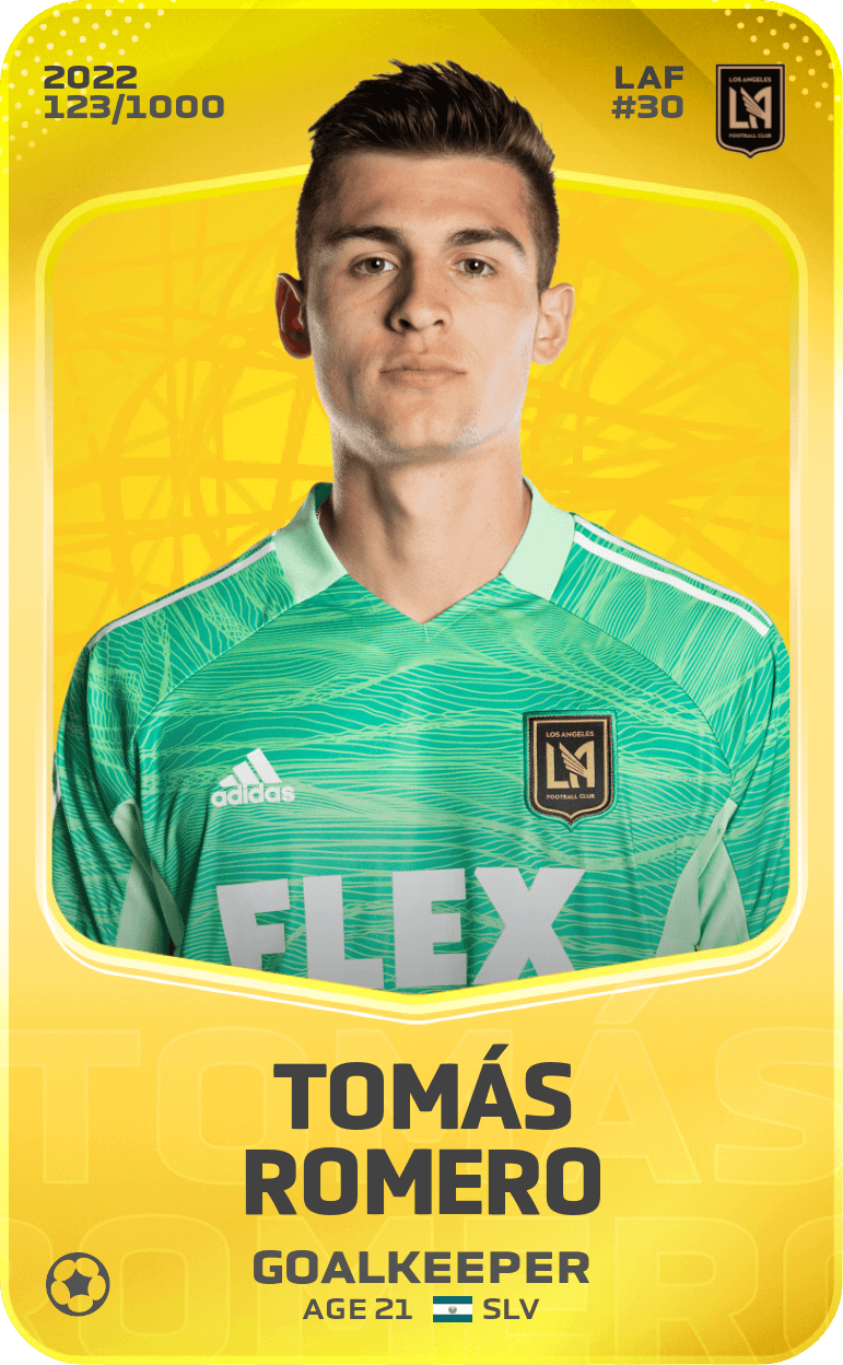 Tomás Romero 2022-23 • Limited 123/1000