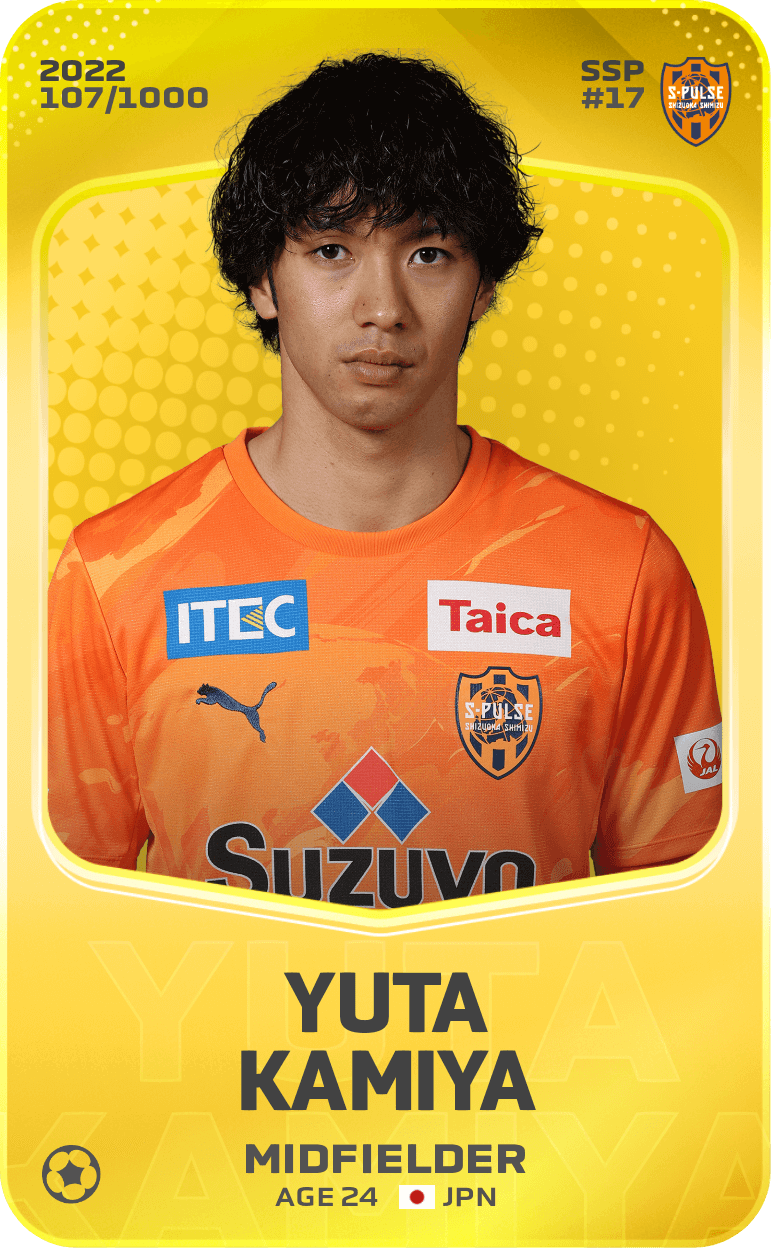 Yuta Kamiya 2022-23 • Limited 107/1000