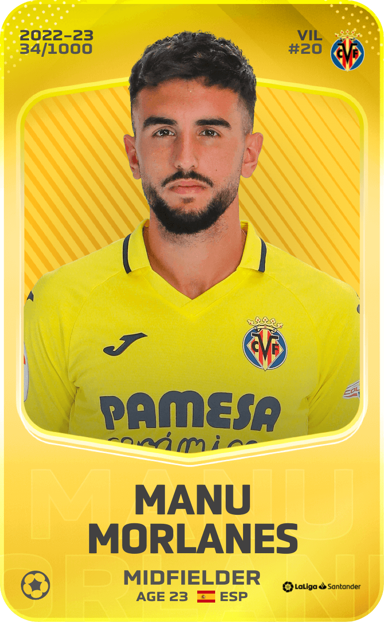 Manu Morlanes 2022-23 • Limited 34/1000