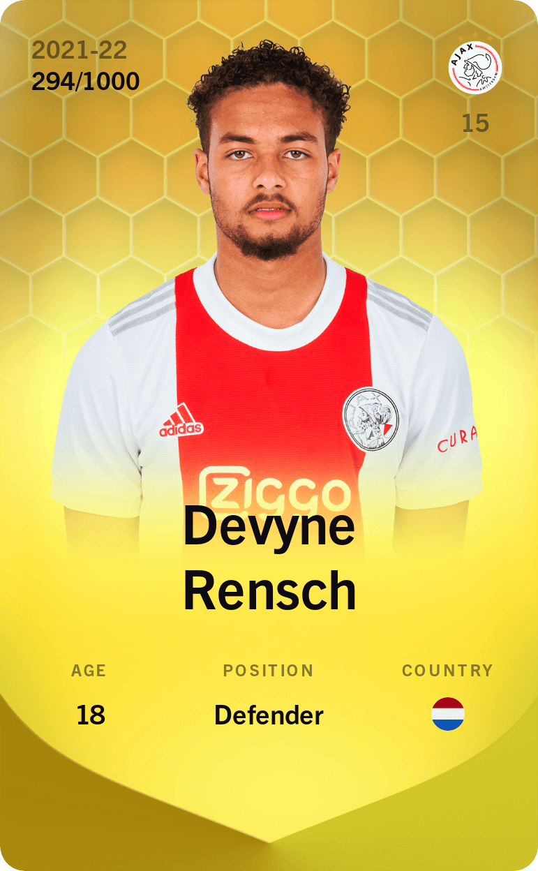 Devyne Rensch 2021-22 • Limited 294/1000