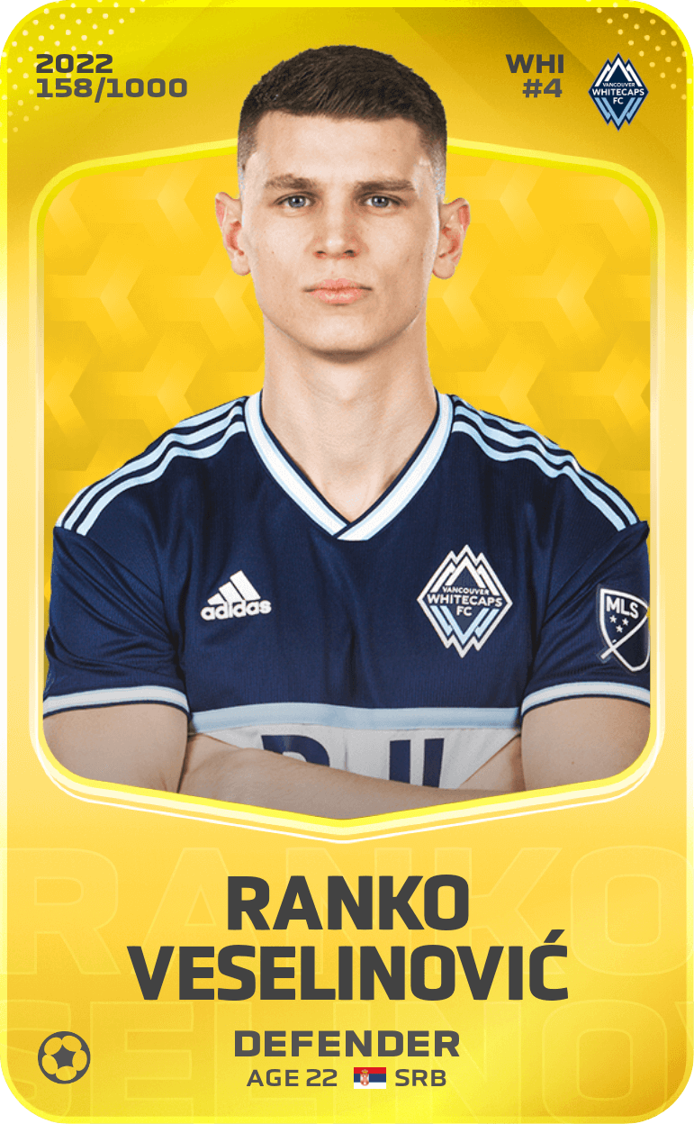 Ranko Veselinović 2022-23 • Limited 158/1000