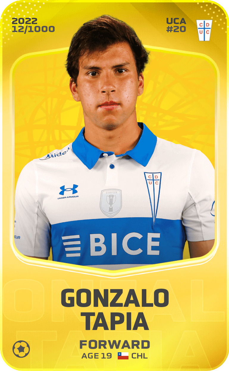 Gonzalo Tapia 2022-23 • Limited 12/1000