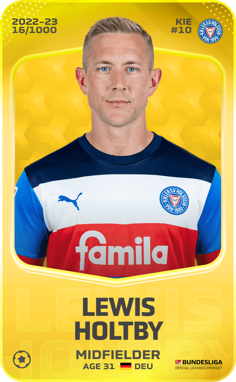 Lewis Holtby 2022-23 • Limited 16/1000