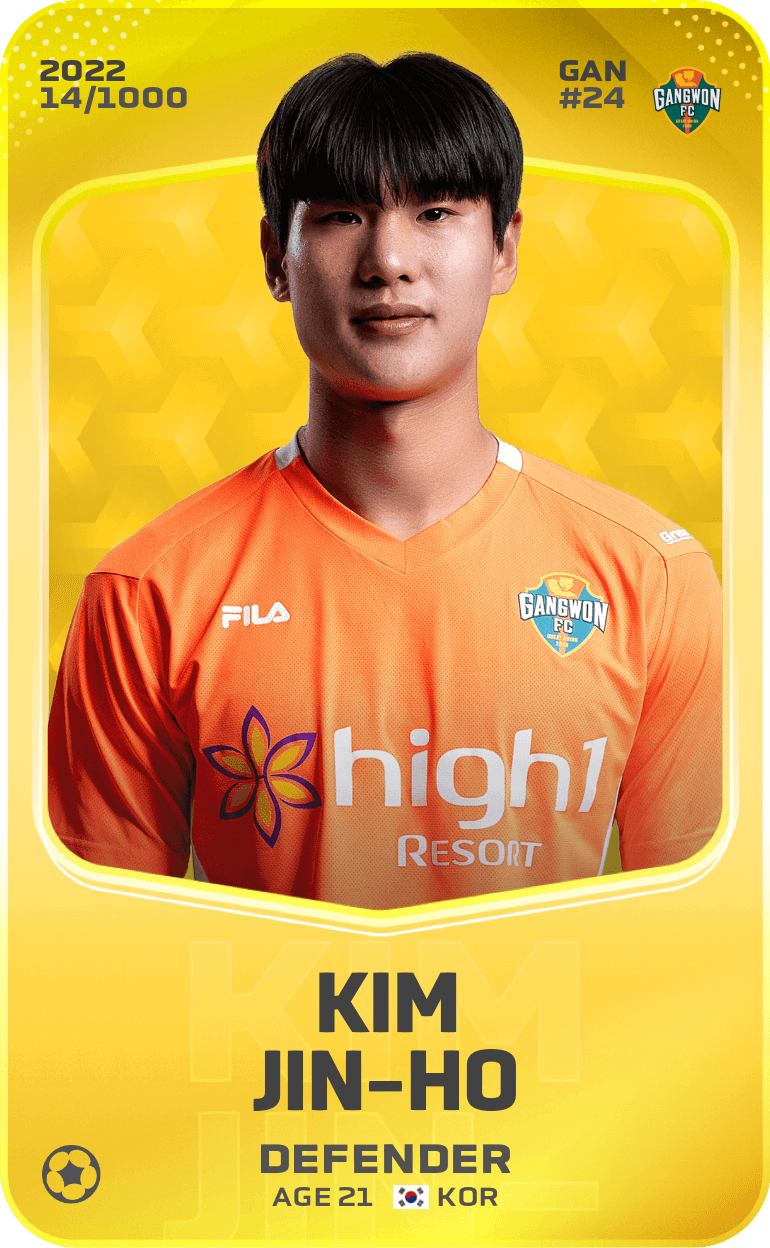 Kim Jin-Ho 2022-23 • Limited 14/1000
