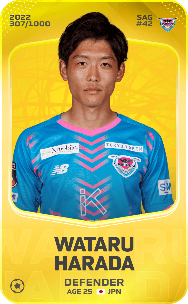Wataru Harada 2022-23 • Limited 307/1000