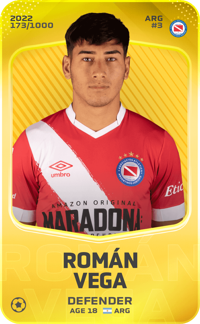 Román Vega 2022-23 • Limited 173/1000