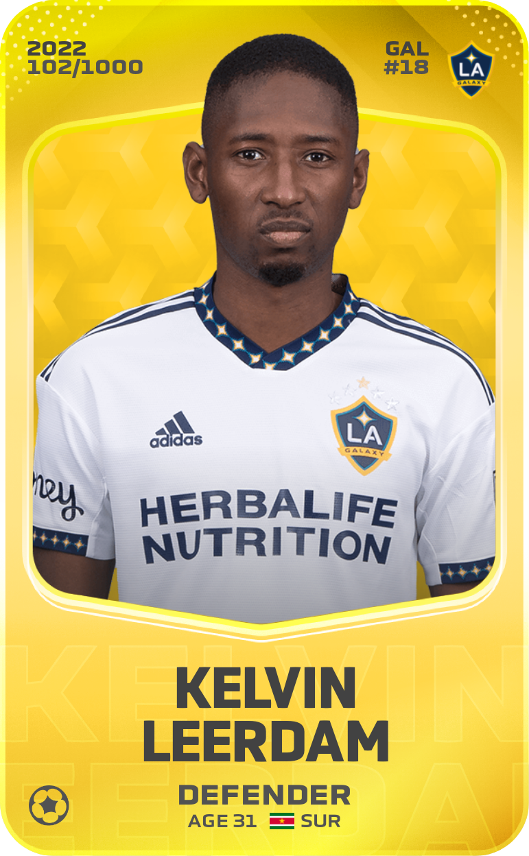 Sorare - Sorare Official - Kelvin Leerdam 2022-23 • Limited 102/1000 - NFT # 104684779594548472712473898693520021234098463358449943207841000093961769765473