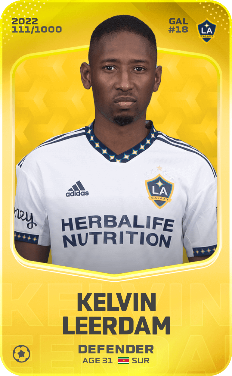 Kelvin Leerdam 2022-23 • Limited 111/1000