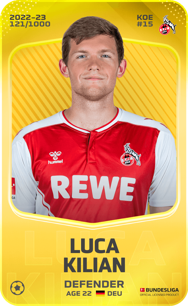 Luca Kilian 2022-23 • Limited 121/1000