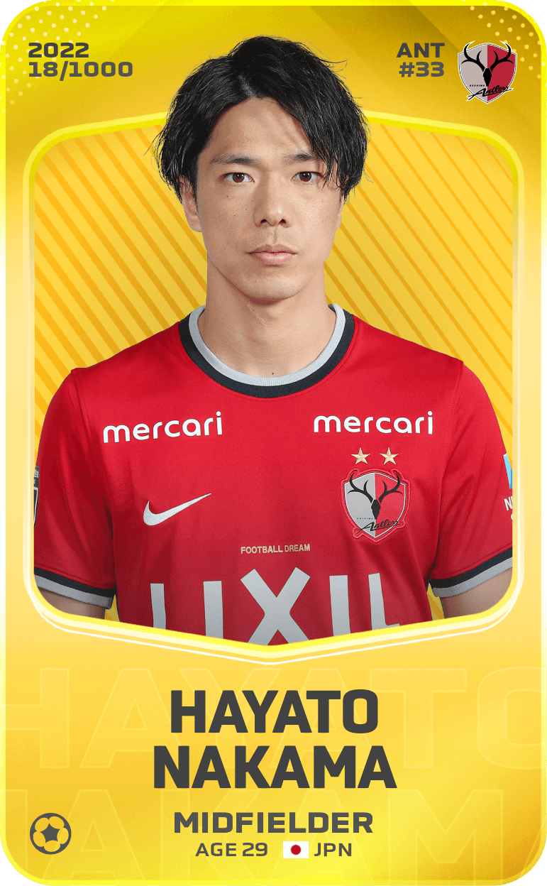 Hayato Nakama 2022-23 • Limited 18/1000