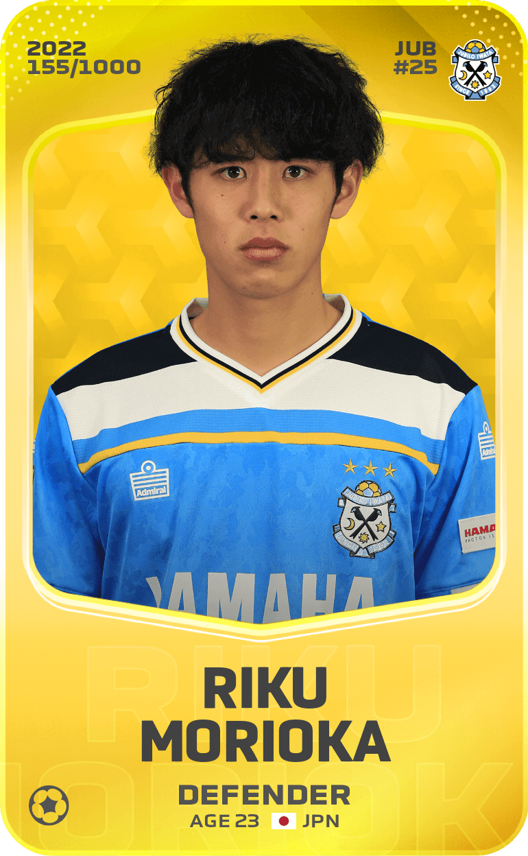 Riku Morioka 2022-23 • Limited 155/1000