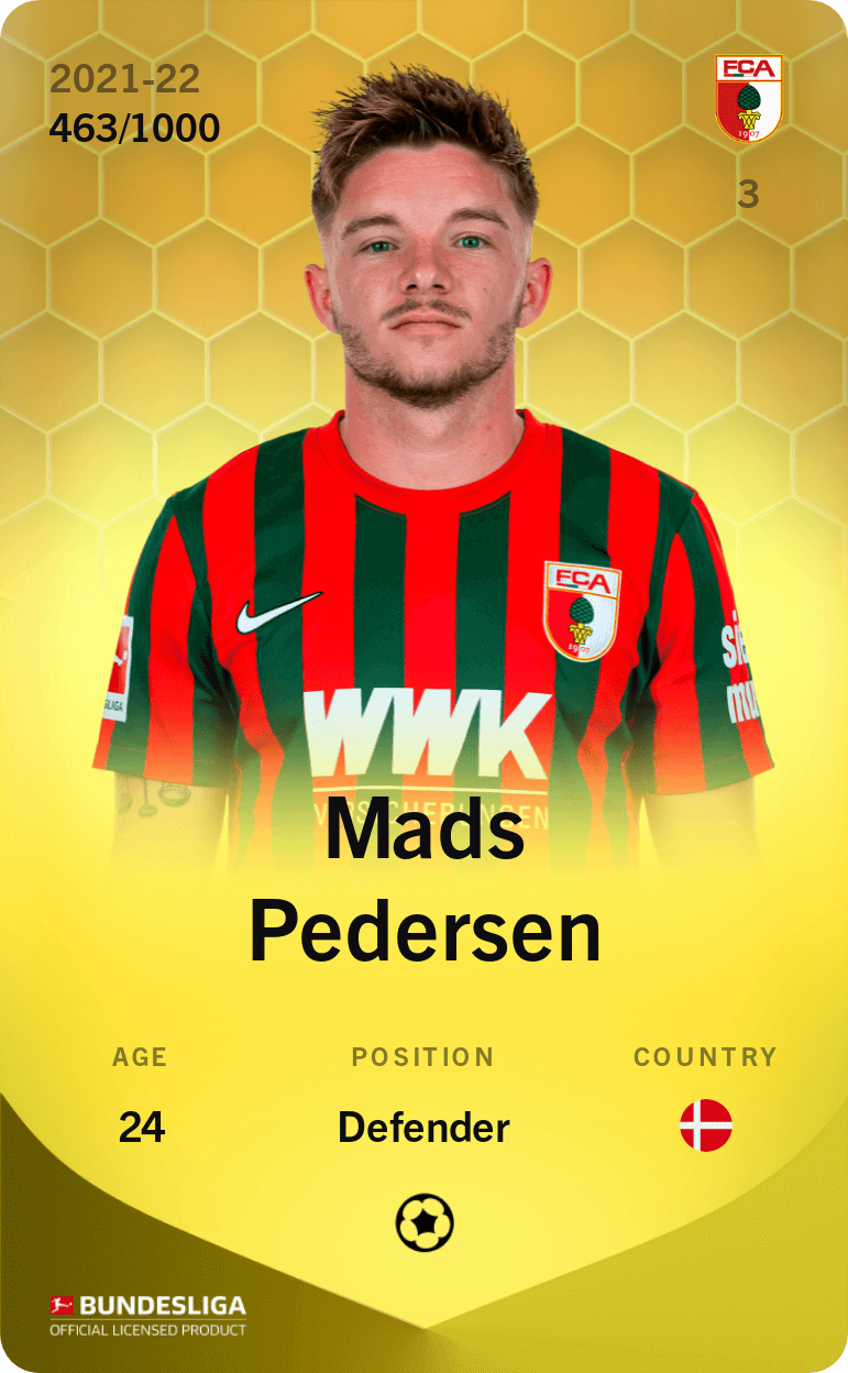 Mads Pedersen 2021-22 • Limited 463/1000